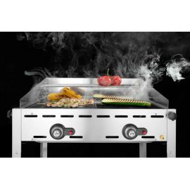  Grill Green Fire 2-palnikowy, HENDI, Profi Line, 2 ruszty ze stali nierdzewnej GN 1/1, 11,6kW,...