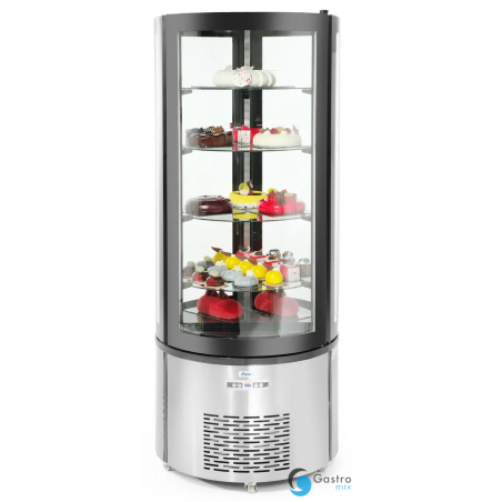 Witryna chłodnicza okrągła, Arktic, 360L, 220-240V/460W, ⌀680x(H)1755mm | 233832 hendi 