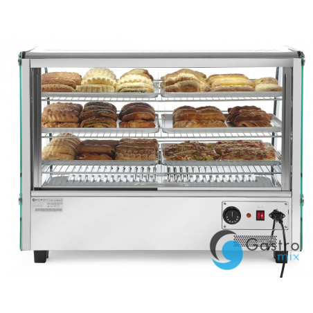 Witryna grzewcza nastawna, HENDI, 160 litrów, 230V/1500W, 885x570x(H)680mm | 233733 hendi 