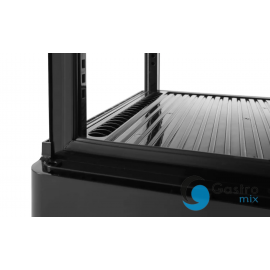  Witryna chłodnicza nastawna, 68 l, Arktic, czarny, 230V/170W, 444x397x(H)875mm  | 233238 HENDI