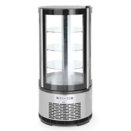 Witryna chłodnicza okrągła, Arktic, 100L, 230V/210W, ⌀480x(H)1065mm | 233825 hendi