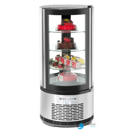 Witryna chłodnicza okrągła, Arktic, 100L, 230V/210W, ⌀480x(H)1065mm | 233825 hendi 