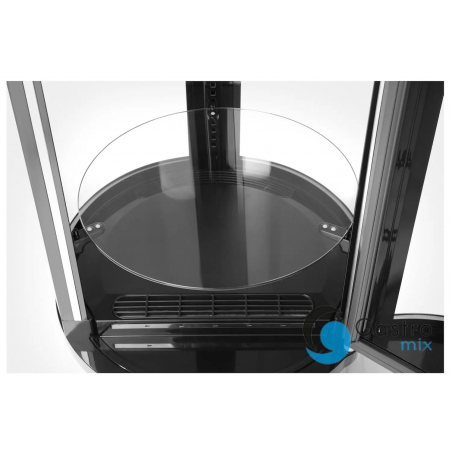 Witryna chłodnicza okrągła, Arktic, 100L, 230V/210W, ⌀480x(H)1065mm | 233825 hendi 