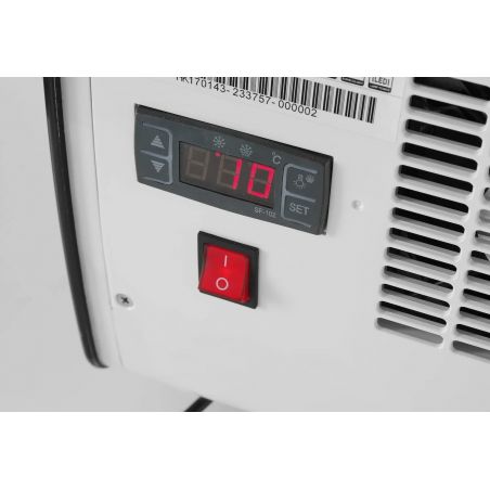 Witryna chłodnicza 5x GN 1/3, Arktic, 230V/160W, 1307x445x(H)327mm | 233757 hendi 