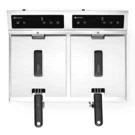  Frytownica indukcyjna z kranem spustowym, 2 × 8 l | 215029 hendi