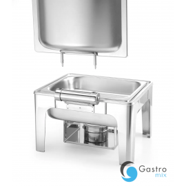  Podgrzewacz na pastę, matowy, GN 1/2 | 470268 hendi