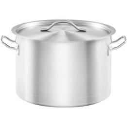 garnek średni 18 l z pokrywką, stalowy, Gredil, Ø 320 mm| 012326 stalgast