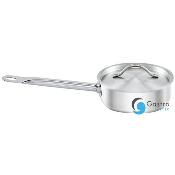 rondel z pokrywką V 0.5 l, stalowy, Gredil, Ø 120 mm | 015126 stalgast 