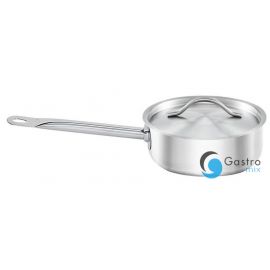 rondel z pokrywką V 0.8 l, stalowy, Gredil, Ø 140 mm | 015146 stalgast