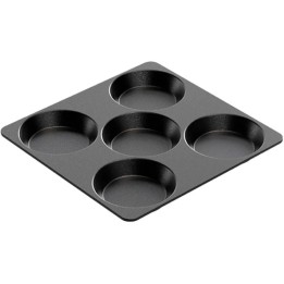taca na 5 jajek, placki, 280x290 mm | 909882 stalgast
