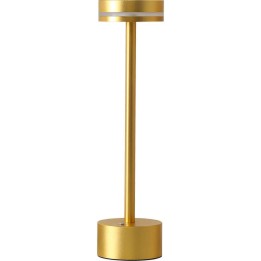 lampka stołowa LED, złota, bezprzewodowa, H 320 mm | 694322 STALGAST