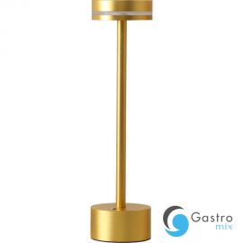 lampka stołowa LED, złota, bezprzewodowa, H 320 mm | 694322 STALGAST