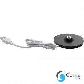  TEMPO lampa stołowa do wielokrotnego ładowania biała Ø10 x 28 cm  | 9101317001  ALVA