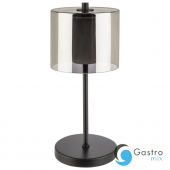 ANTON czarna lampa stołowa LED do wielokrotnego ładowania Ø12 x 28 cm  | 17045  ALVA
