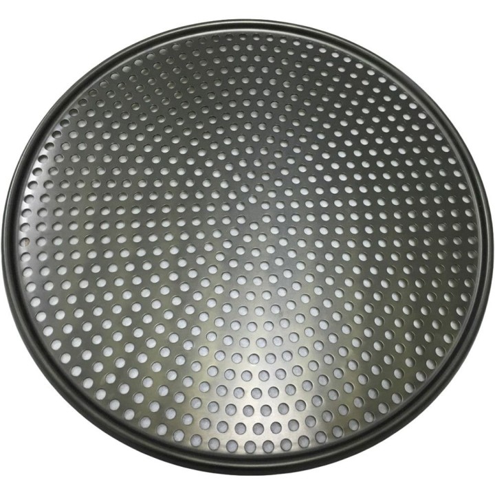 blacha do pizzy  Ø 330 mm, aluminiowa, anodowana, perforowana | 560332 STALGAST
