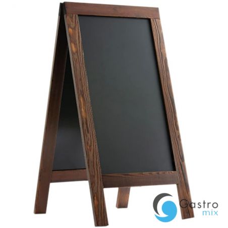 dwustronny potykacz, tablica reklamowa kredowa, 520x850 mm | 486052 STALGAST 