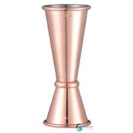 miarka barmańska, dwustronna, jigger, miedziana, V 0.025-0.05 l | 474306 stalgast