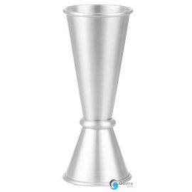 miarka barmańska, dwustronna, jigger, stalowa, V 0.025-0.05 l | 474305 stalgast