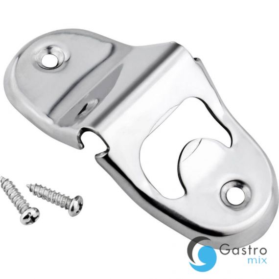 otwieracz stalowy do butelek, naścienny | 472110 stalgast 