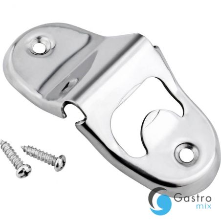 otwieracz stalowy do butelek, naścienny | 472110 stalgast 