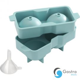 forma do mrożenia lodu, 2 kule, Ø58 mm | 471003 stalgast