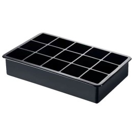 forma do mrożenia lodu, 15 kostek, 30x30 mm | 471001 stalgast