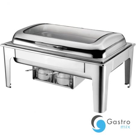 podgrzewacz uchylny, przeszklona pokrywa, GN 1/1 | 437801 stalgast 