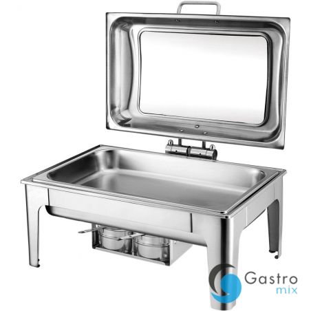 podgrzewacz uchylny, przeszklona pokrywa, GN 1/1 | 437801 stalgast 