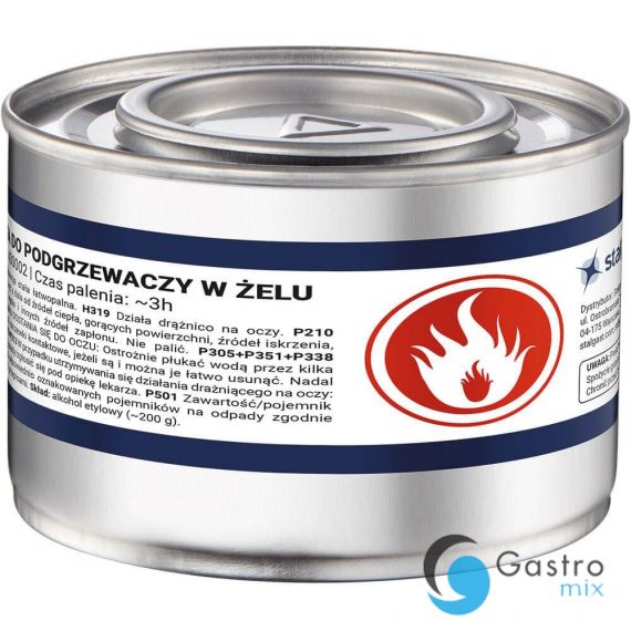 paliwo do podgrzewaczy (w żelu), karton (48 szt) | 430048 stalgast 