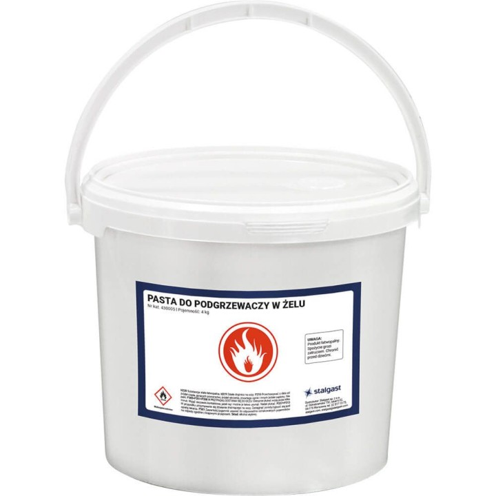 Pasta do podgrzewaczy 4 kg (w żelu) | Stalgast 430005