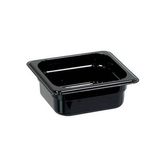 pojemnik z poliwęglanu, czarny, GN 1/6, H 100 mm | 156102 STALGAST 