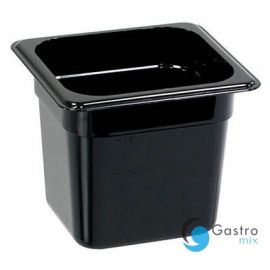 pojemnik z poliwęglanu, czarny, GN 1/6, H 150 mm | 156152 STALGAST