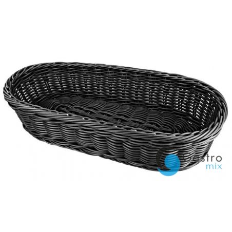 koszyk uniwersalny polipropylen, czarny, 380x165x80 mm | 361382 STALGAST 
