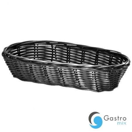 koszyk uniwersalny na sztućce, z polipropylenu, czarny, 230x90x50 mm | 361234 STALGAST 