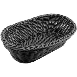 koszyk uniwersalny z polipropylenu, czarny, 230x115x75 mm | 361233 STALGST