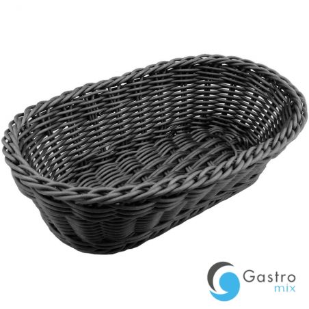 koszyk uniwersalny z polipropylenu, czarny, 230x115x75 mm | 361233 STALGST 