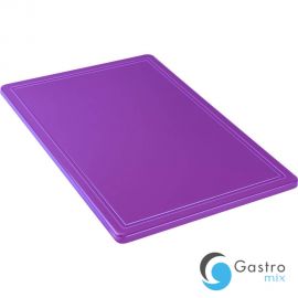 deska do krojenia, fioletowa, HACCP, 600x400x18 mm | 341638 STALGAST