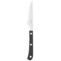 Nóż do steków, seria STEAK BASIC, Arcos, STEAK BASIC, czarny, (L)225mm, Ząbkowany | 374800 hendi