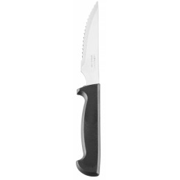 Nóż do steków, seria STEAK BASIC, Arcos, STEAK BASIC, czarny, (L)230mm, Ząbkowany | 740009 hendi