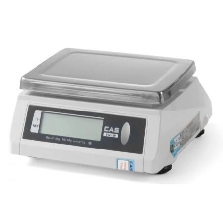 Waga wodoodporna z legalizacją, CAS, 10 kg | 580370 HENDI 