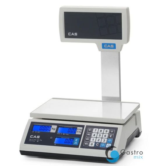 Waga kalkulacyjna z legalizacją z wysięgnikiem, CAS, 304x324x(H)419mm | 580479 hendi 