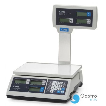 Waga kalkulacyjna z legalizacją z wysięgnikiem, CAS, 304x324x(H)419mm | 580479 hendi 