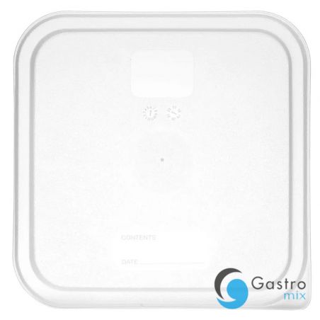 Pokrywa pojemnika na żywność, transparentny, 190x190mm| 870976 HENDI 