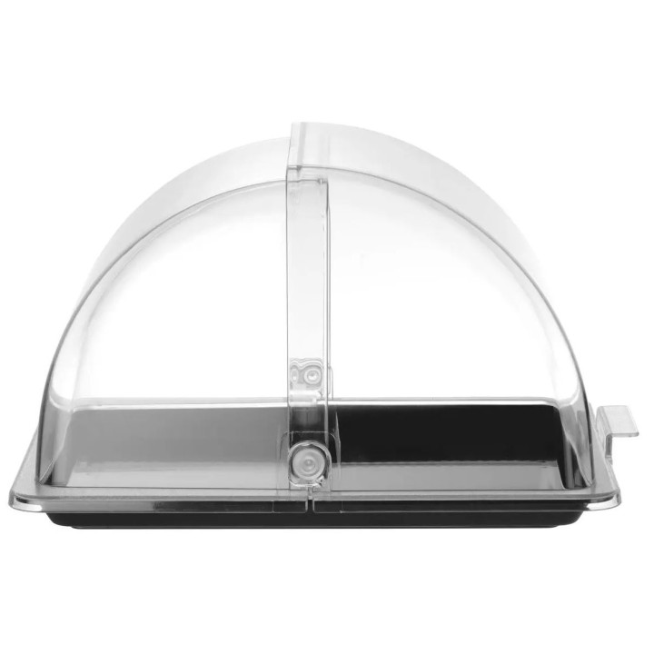 Witrynka roll-top, GN 1/2, czarny, 325x265mm, Prostokątny | 427569 HENDI