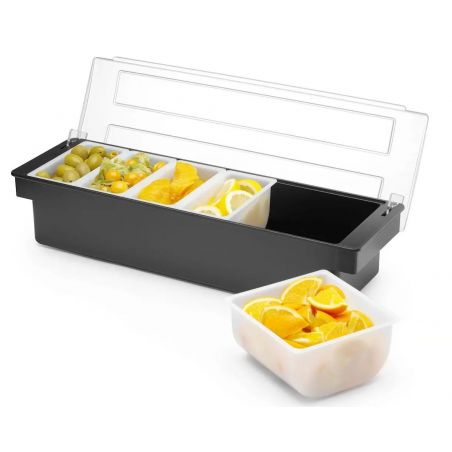 Pojemnik 5-częściowy na dodatki do drinków | 552131 hendi 