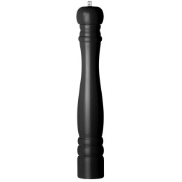 Młynek do pieprzu drewniany, czarny, ⌀65x(H)415mm | 469545 HENDI
