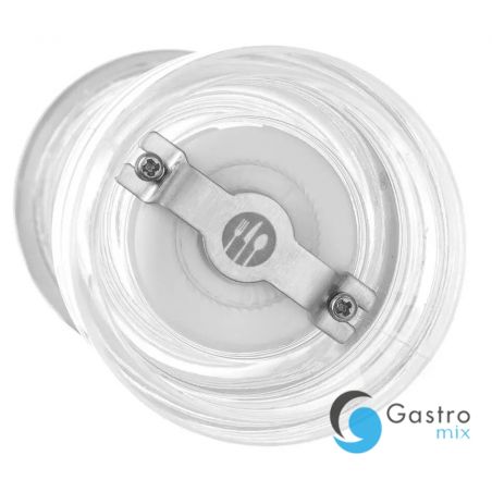 Młynek do soli akrylowy, transparentny, ⌀50x(H)140mm | 469651 HENDI 