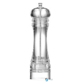 Młynek do pieprzu akrylowy, transparentny, ⌀60x(H)215mm | 469668 HENDI