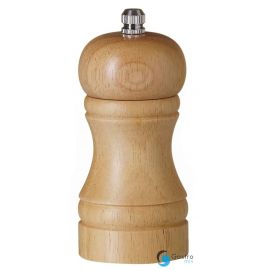 Młynek do pieprzu drewniany, jasne drewno, ⌀50x(H)113mm | 469682 HENDI