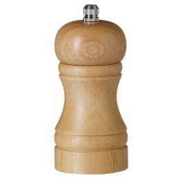 Młynek do soli drewniany, jasne drewno, ⌀50x(H)113mm | 469699 HENDI